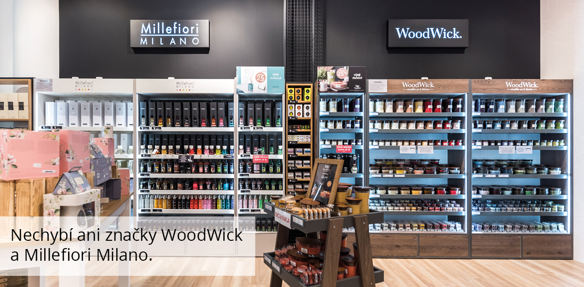 WoodWick a Millefiori Milano 